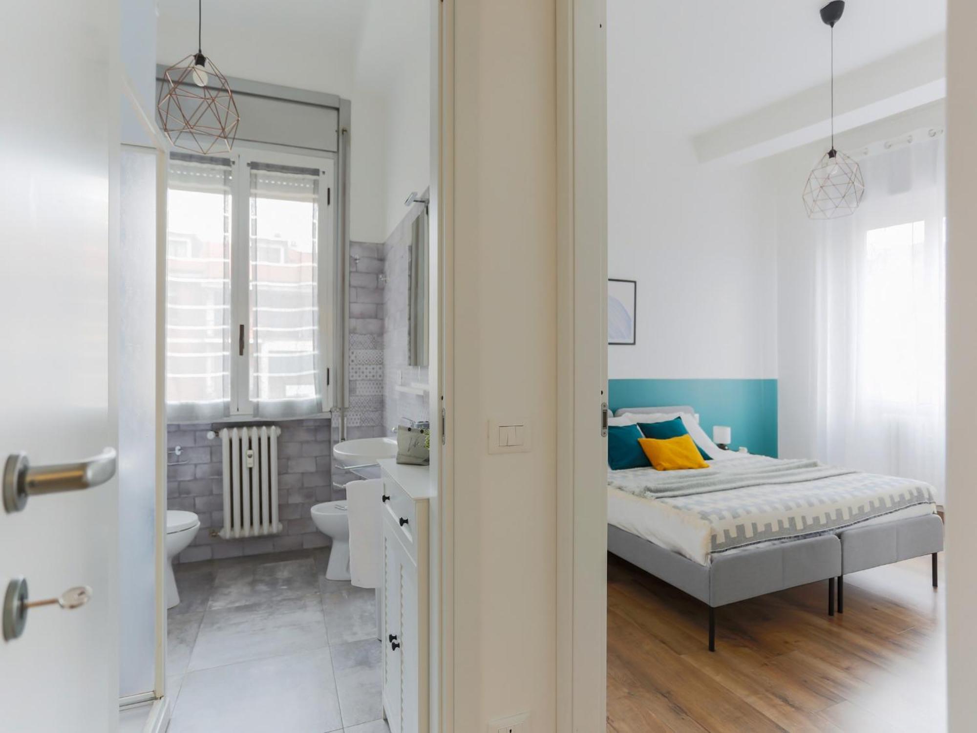 The Best Rent - Cozy Two-Bedroom Apartment Near Colonne S Lorenzo 밀라노 외부 사진